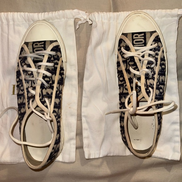 Dior Black and White Sneakers - Picture 1 of 7
